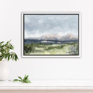 "Home in the Valley" Art Print