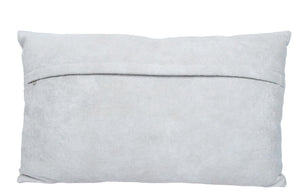 Ivory Square and Lumbar Luxury Velvet Pillow | TRDPL01
