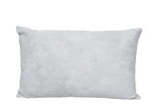 Ivory Square and Lumbar Luxury Velvet Pillow | TRDPL01