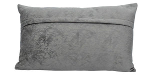 Ivory Square and Lumbar Luxury Velvet Pillow | TRDPL02