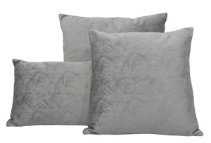Ivory Square and Lumbar Luxury Velvet Pillow | TRDPL02