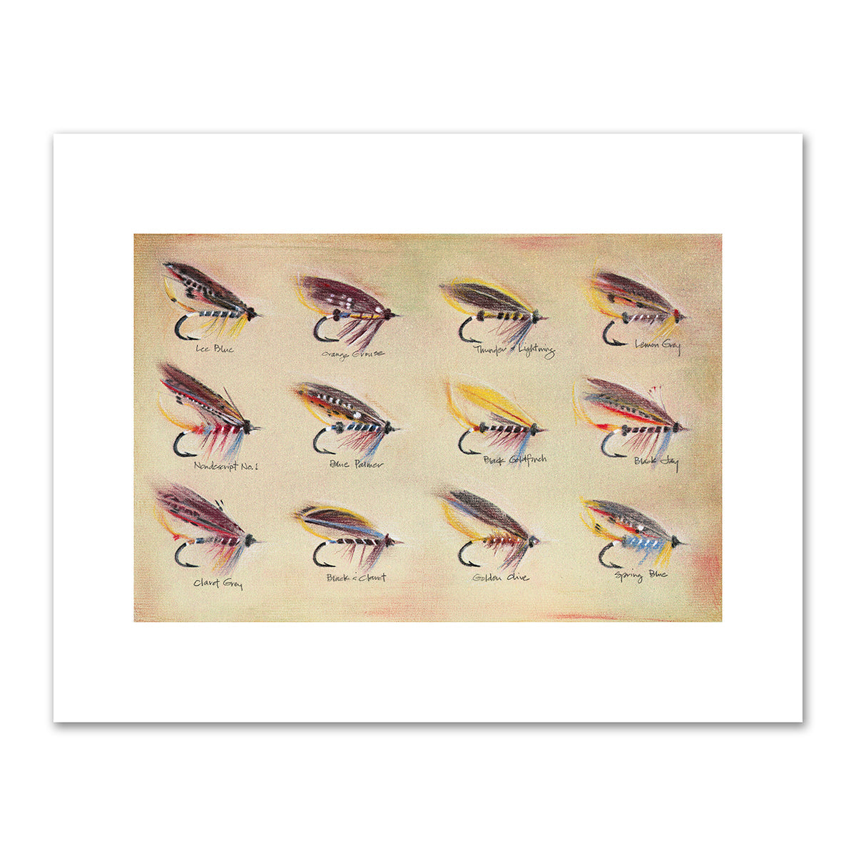 Irish Salmon Flies by Kirsten Söderlind
