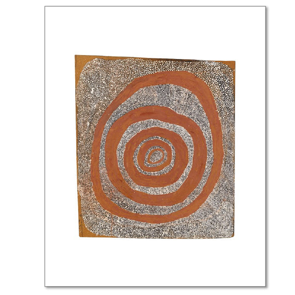 Snake and Water Dreaming by Yala Yala Gibbs Tjungurrayi