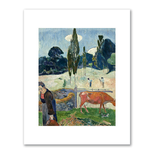 The Red Cow by Paul Gauguin