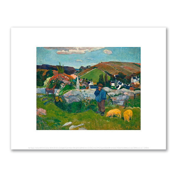 The Swineherd by Paul Gauguin