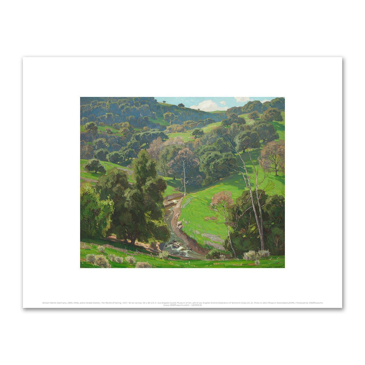 The Mantle of Spring by William Wendt