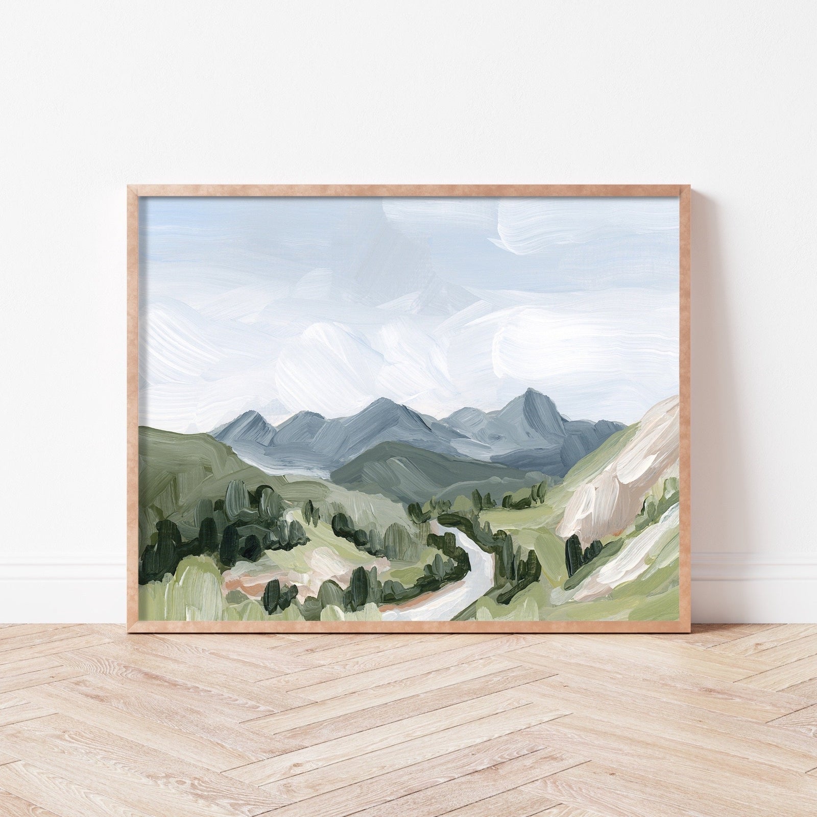 "Last Six Miles" Art Print