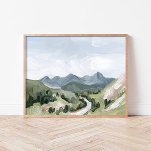 "Last Six Miles" Art Print