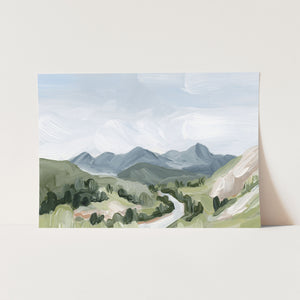 "Last Six Miles" Art Print