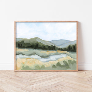 "Leaving Fairplay" Art Print