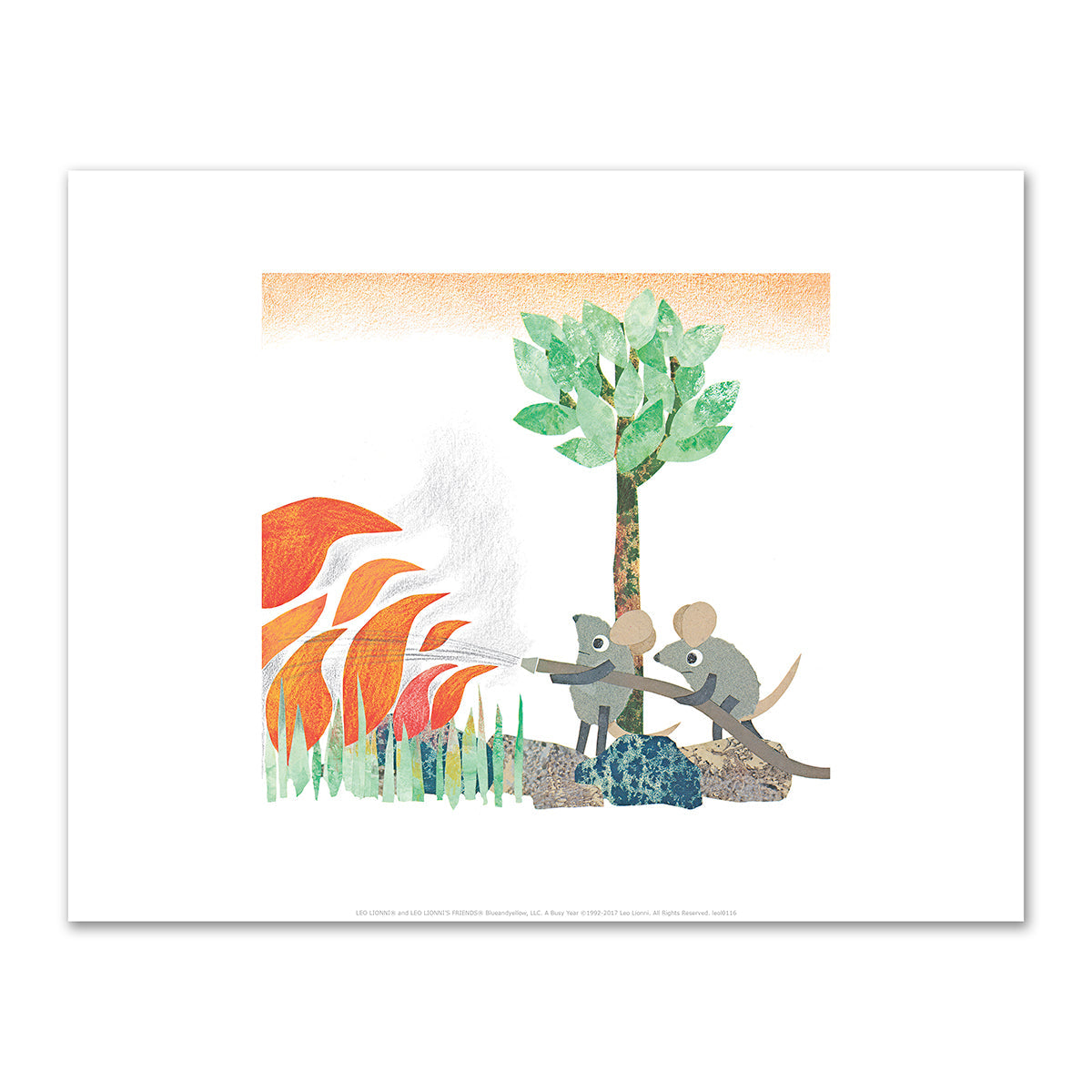 A Busy Year VII by Leo Lionni