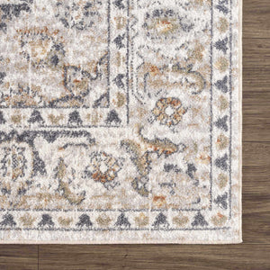Cream Hiti Washable Runner Rug