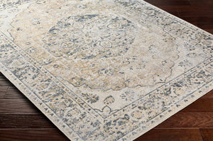 Rudo Beige Washable 7ft Runner Rug
