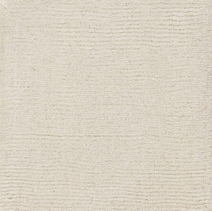 Brockton Solid Wool Light Beige Runner Rug