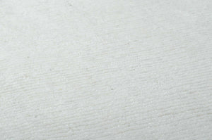 Brockton Solid Wool Light Beige Runner Rug