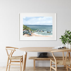 "Married to the Sea" Art Print