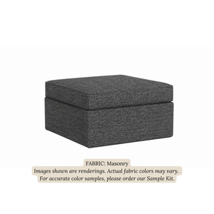 Storage Ottoman with Serving Tray