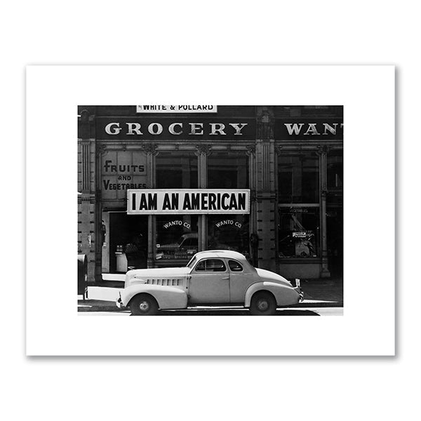 Japanese American-Owned Grocery Store, Oakland, California by Dorothea Lange
