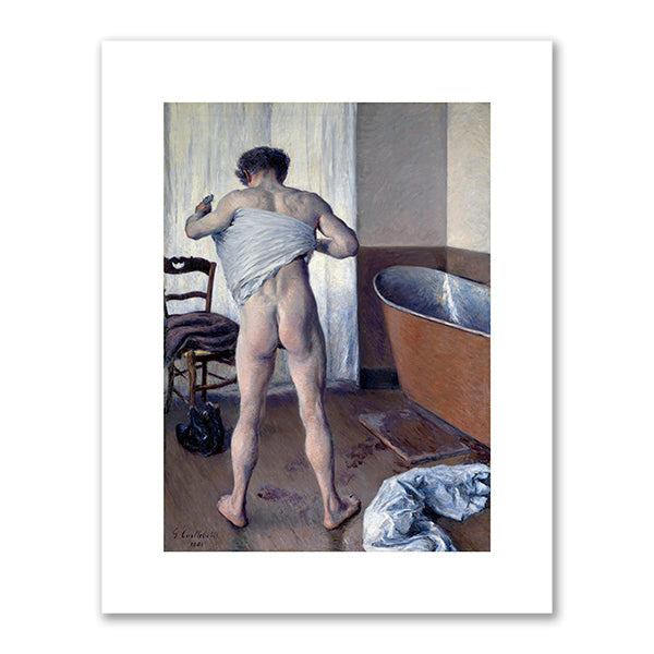 Man at his Bath by Gustave Caillebotte