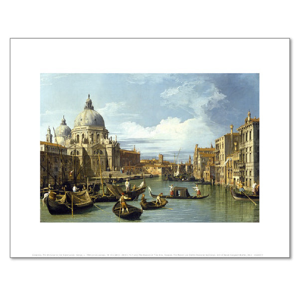 The Entrance to the Grand Canal, Venice by Canaletto