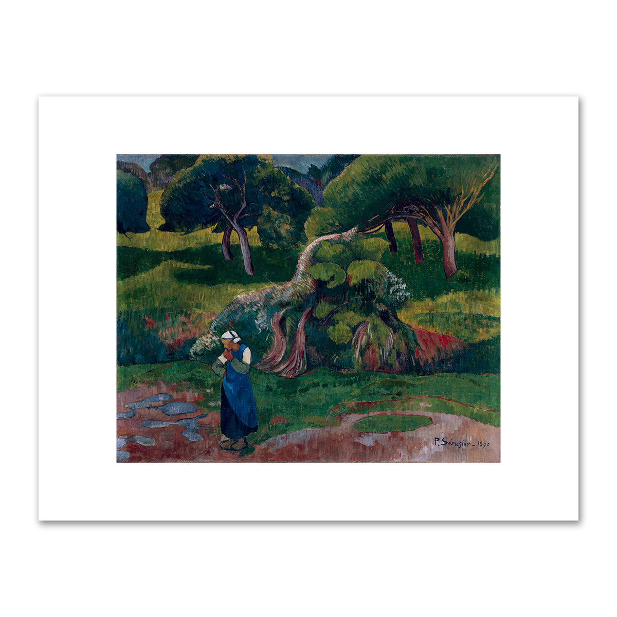 Landscape at Le Pouldu by Paul Serusier