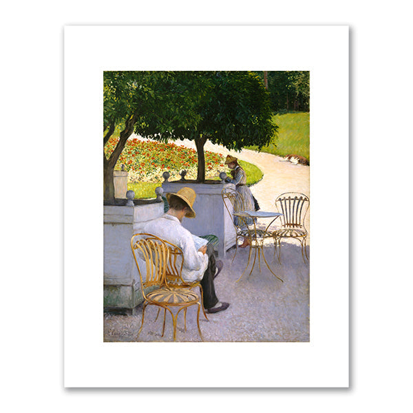 The Orange Trees by Gustave Caillebotte
