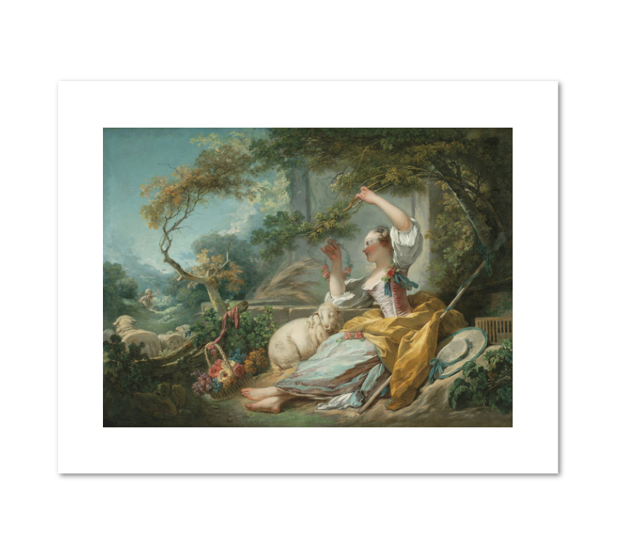 The Shepherdess by Jean-Honoré Fragonard