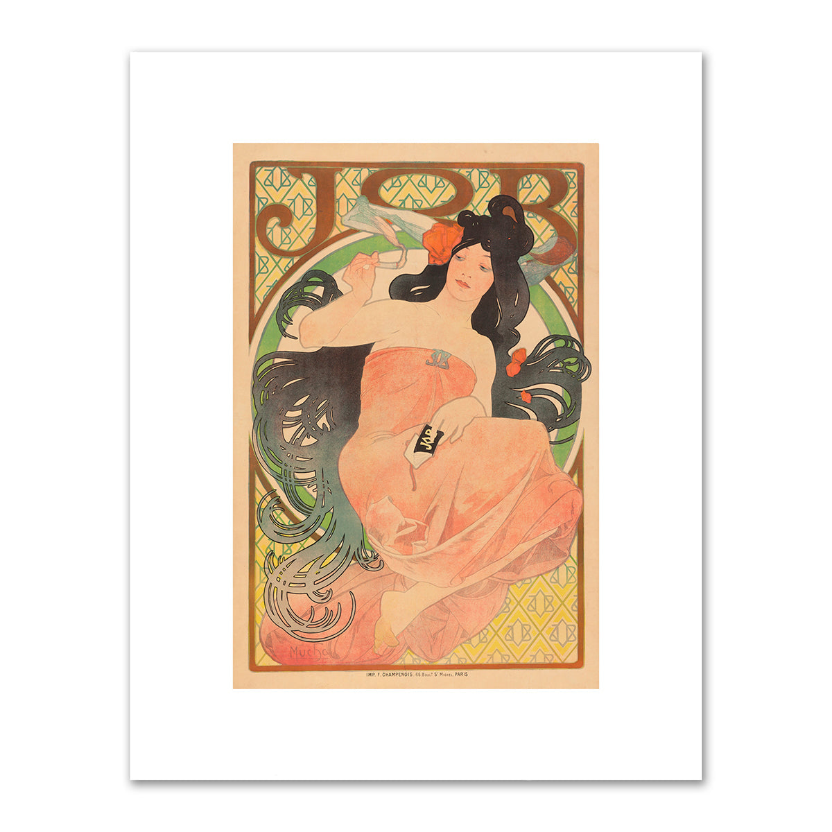 Job by Alphonse Mucha