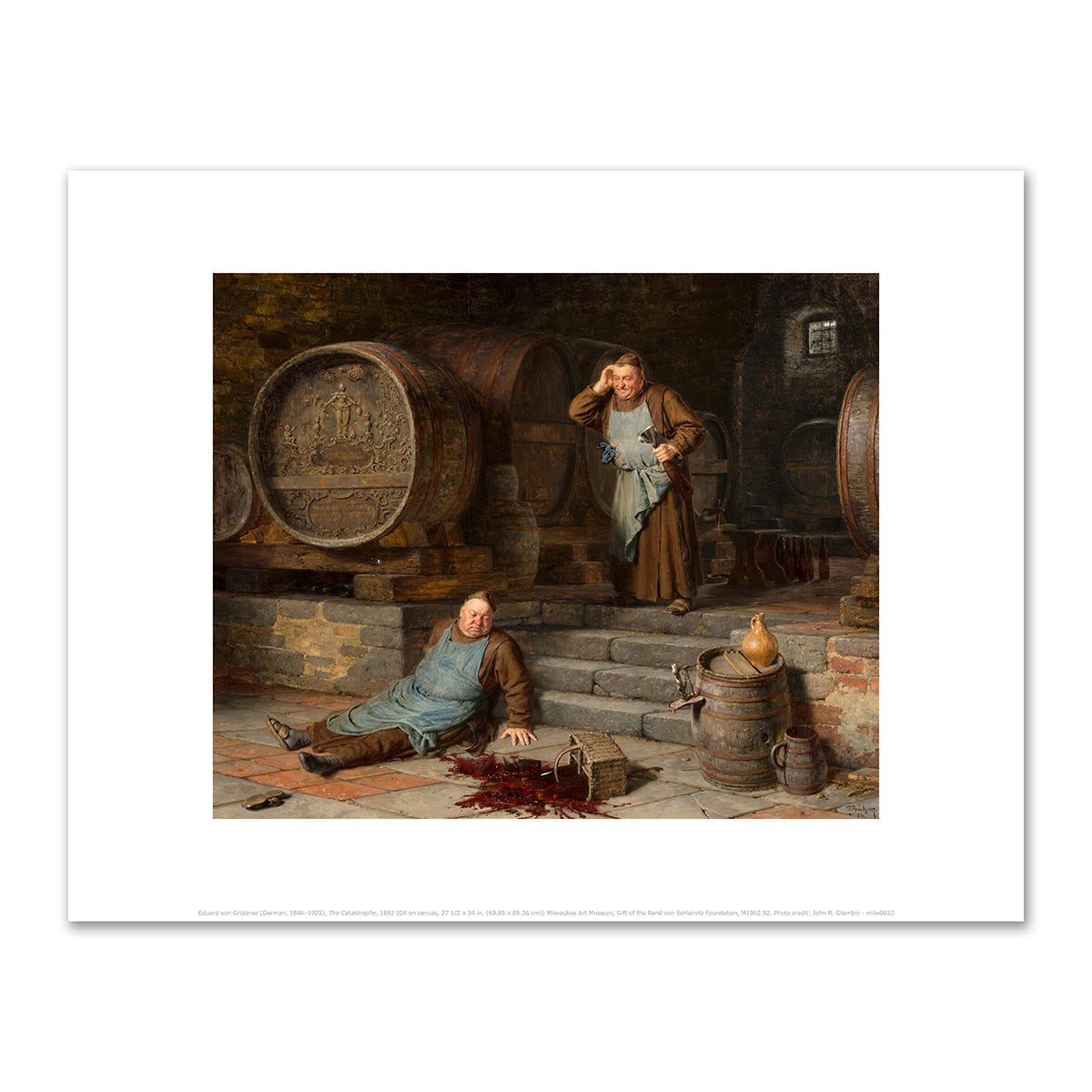 The Catastrophe by Eduard von Grützner