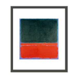Green, Red, Blue by Mark Rothko
