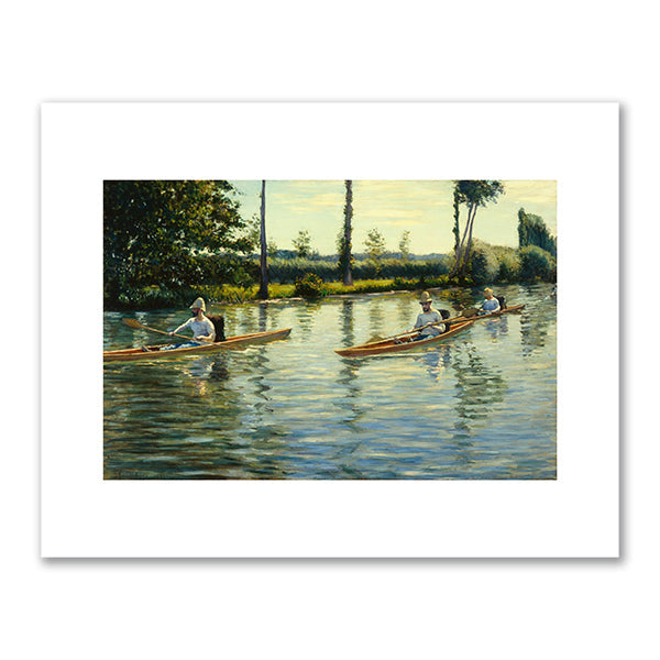 Skiffs (Périssoires) by Gustave Caillebotte