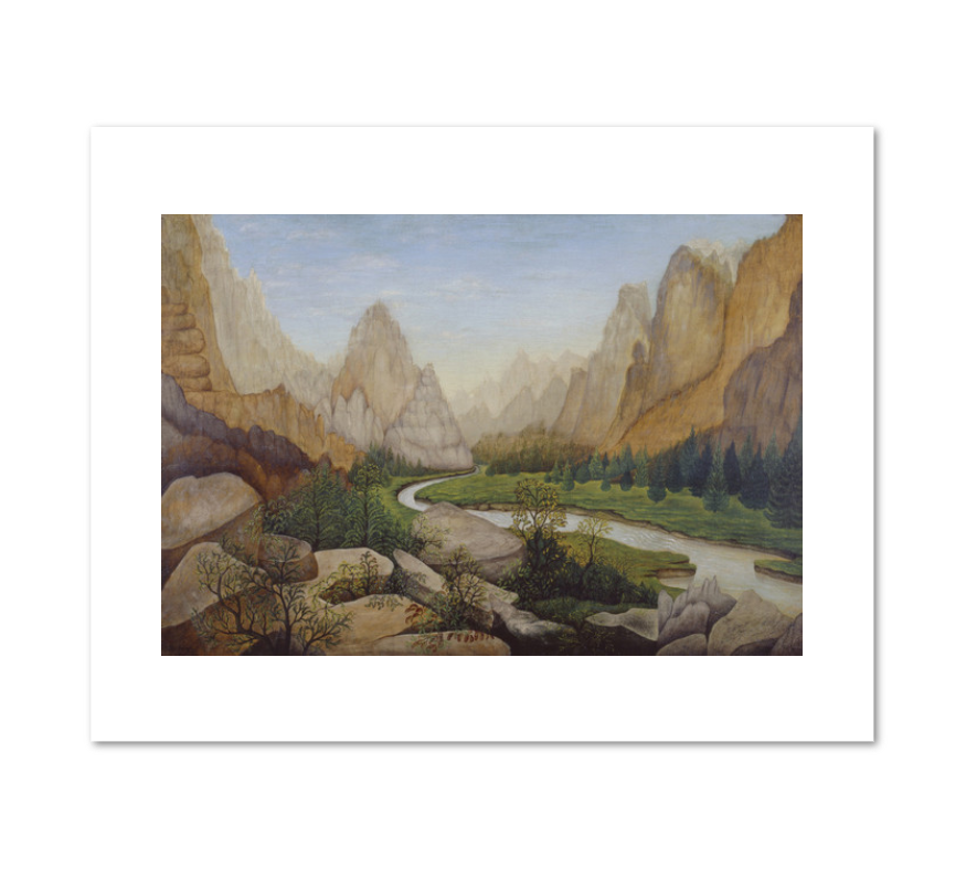 Yosemite Valley by Bickmore