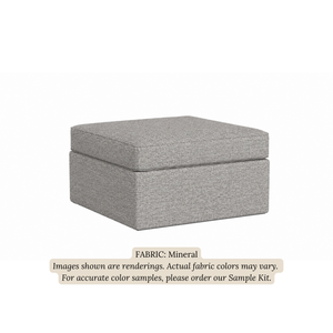 Storage Ottoman with Serving Tray