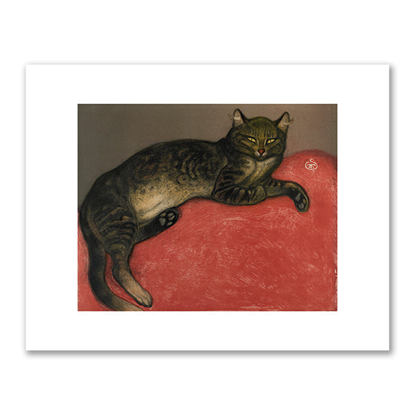 Winter: Cat on a Cushion by Théophile-Alexandre Steinlen