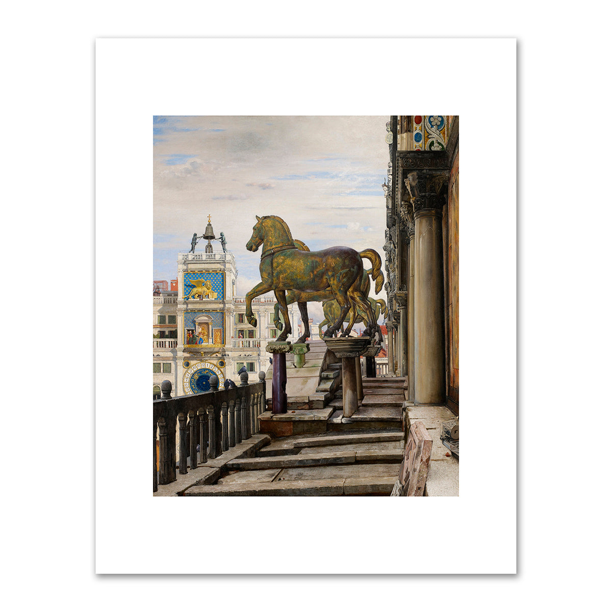 The Bronze Horses of San Marco, Venice by Charles Caryl Coleman