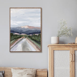 "Mist on the Mountain" Art Print