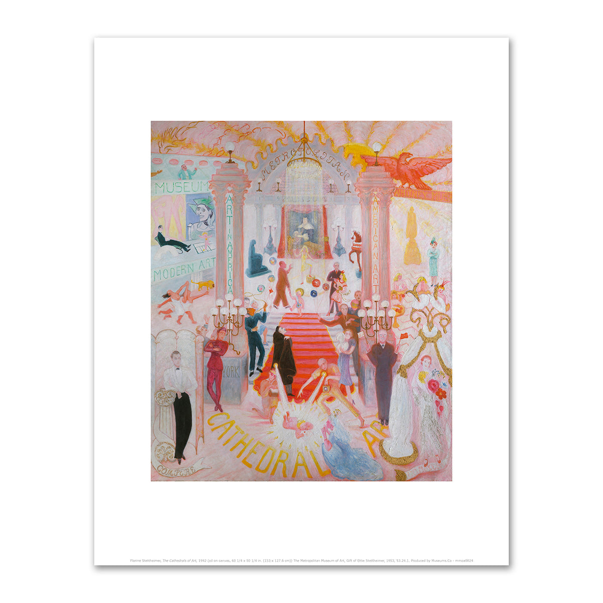 The Cathedrals of Art by Florine Stettheimer