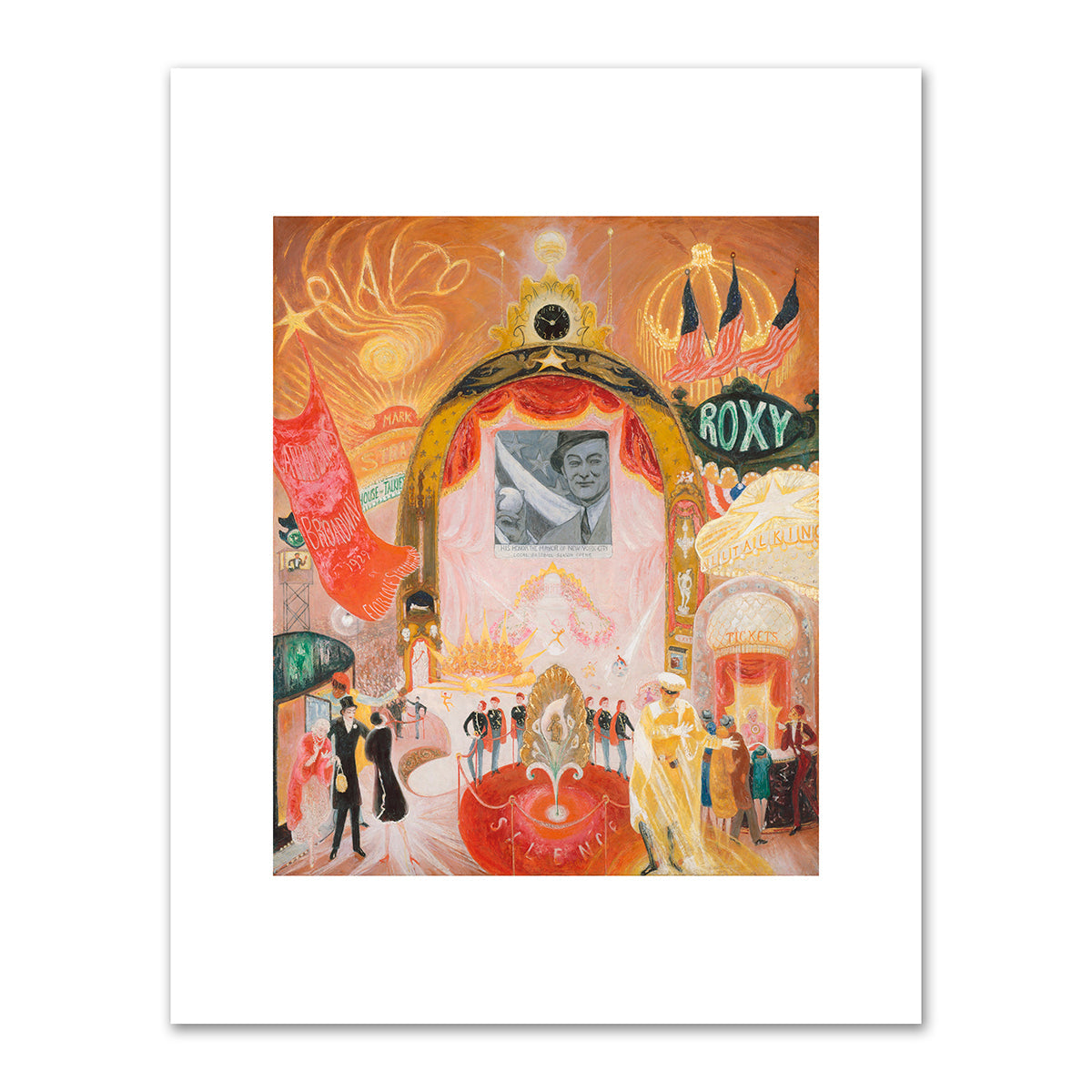 The Cathedrals of Broadway by Florine Stettheimer