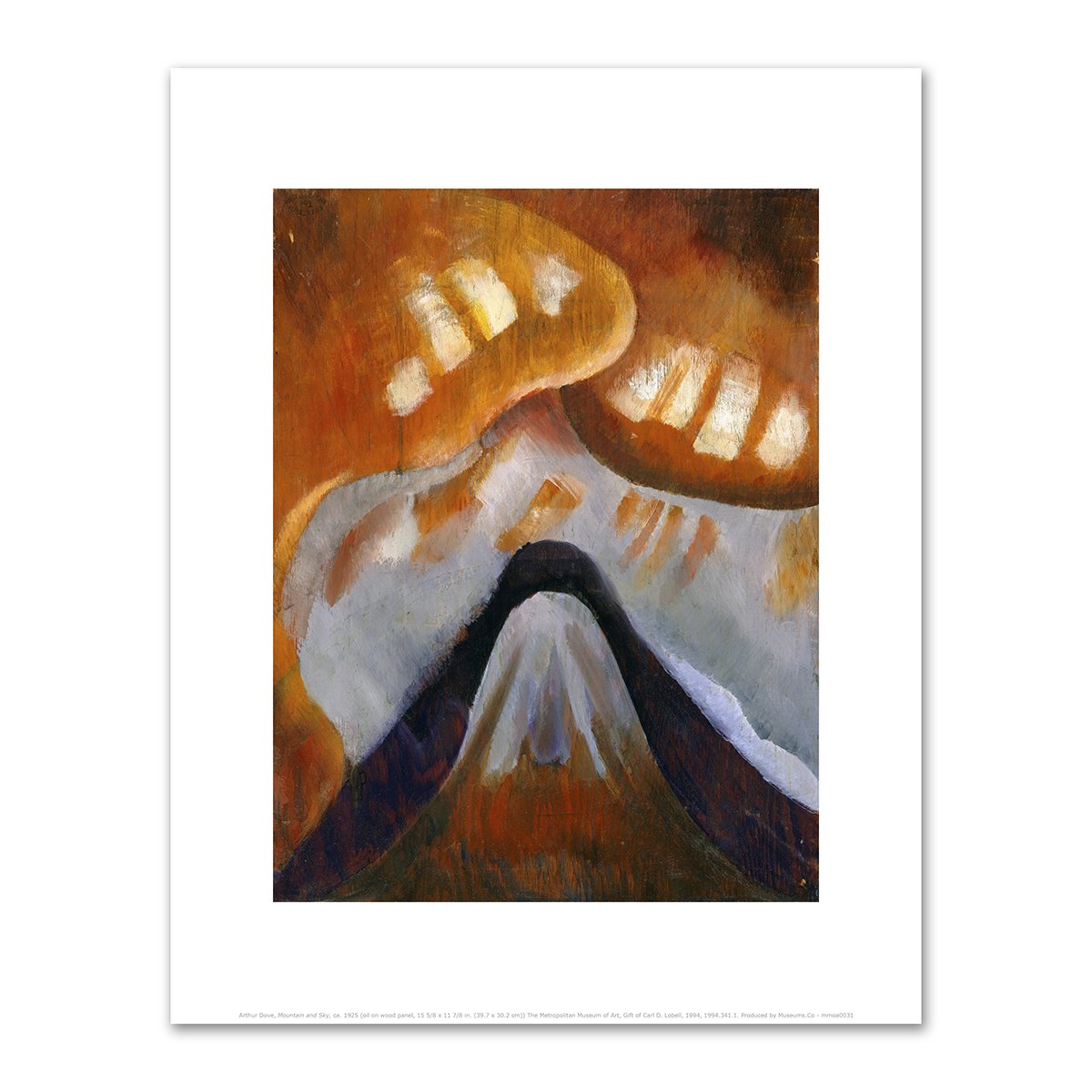 Mountain and Sky by Arthur Dove