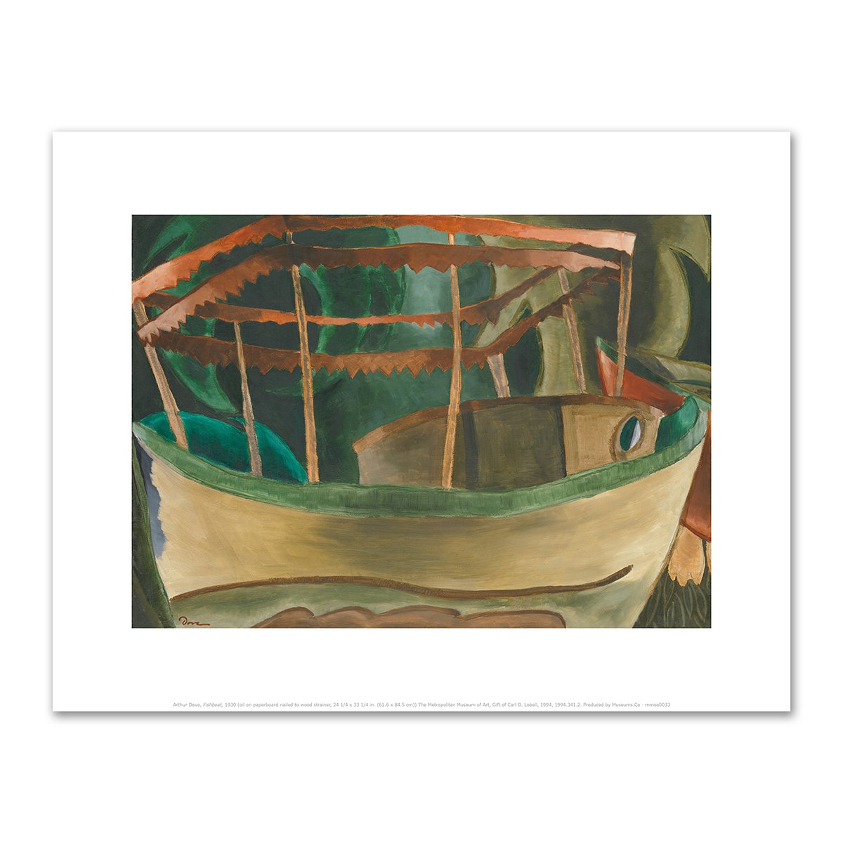 Fishboat by Arthur Dove