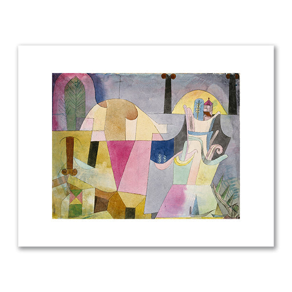 Black Columns in a Landscape by Paul Klee