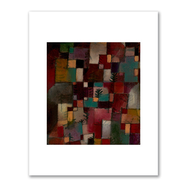 Redgreen and Violet-Yellow Rhythms by Paul Klee