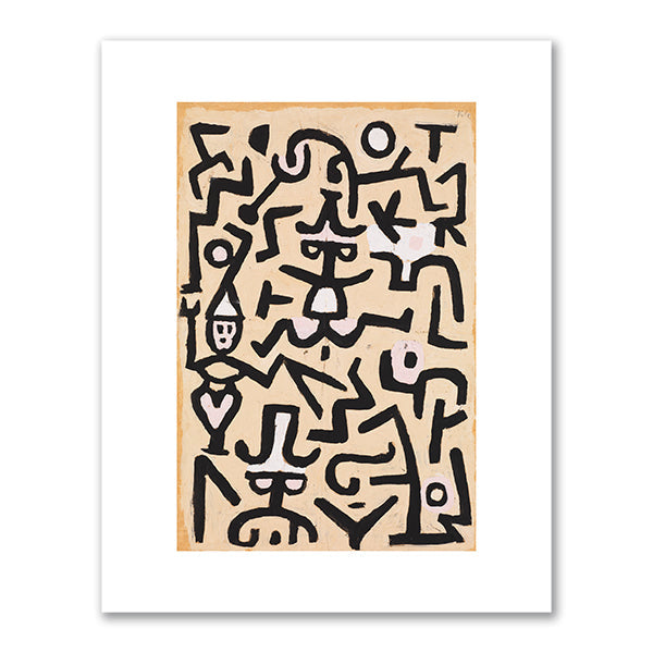 Comedians' Handbill by Paul Klee