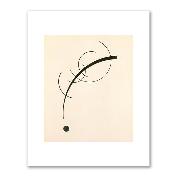 Free Curve to the Point - Accompanying Sound of Geometric Curves by Vassily Kandinsky