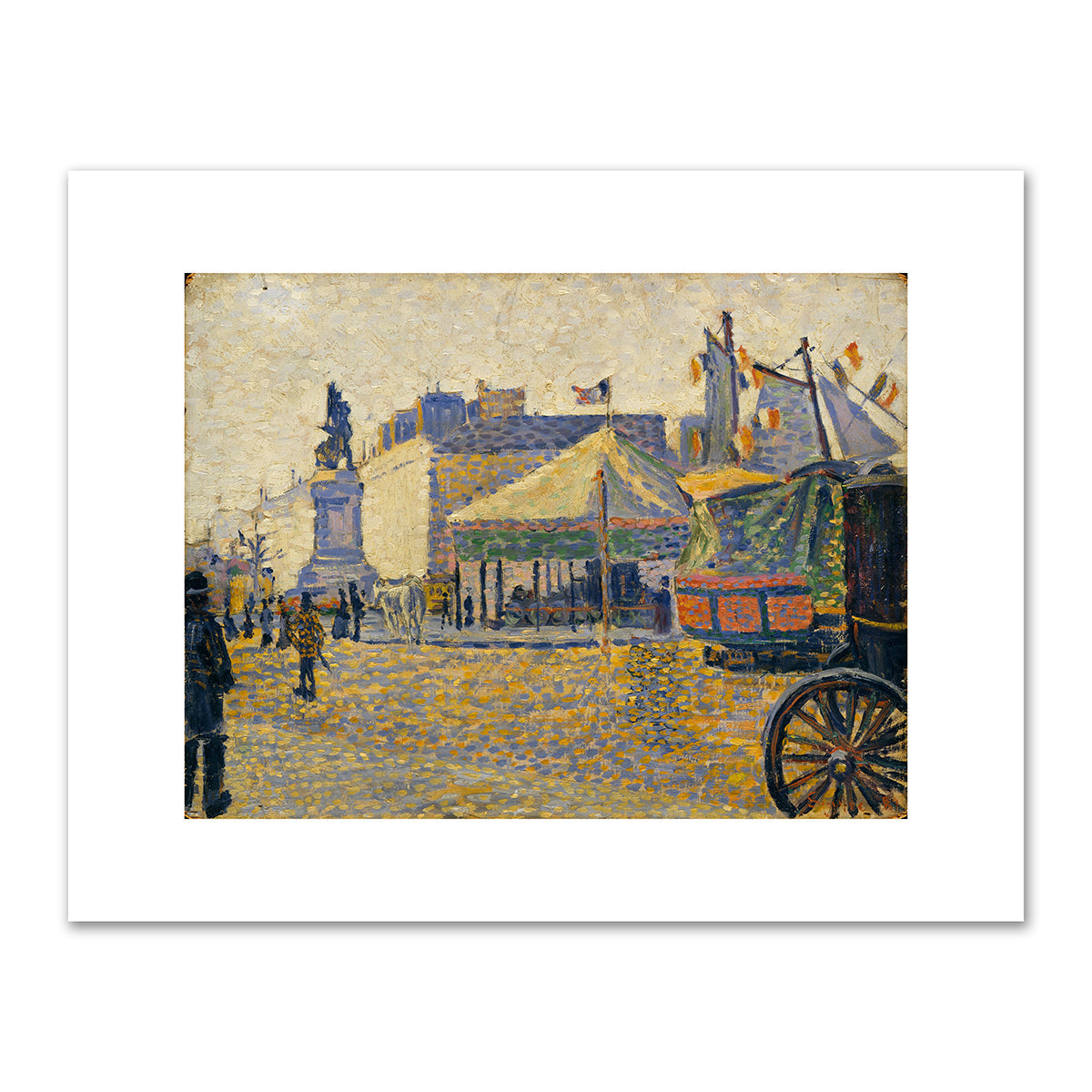 Place de Clichy by Paul Signac