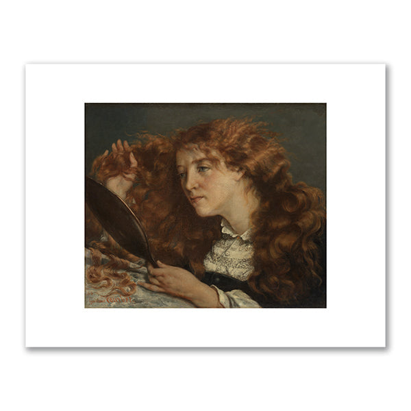 Jo, La Belle Irlandaise by Gustave Courbet