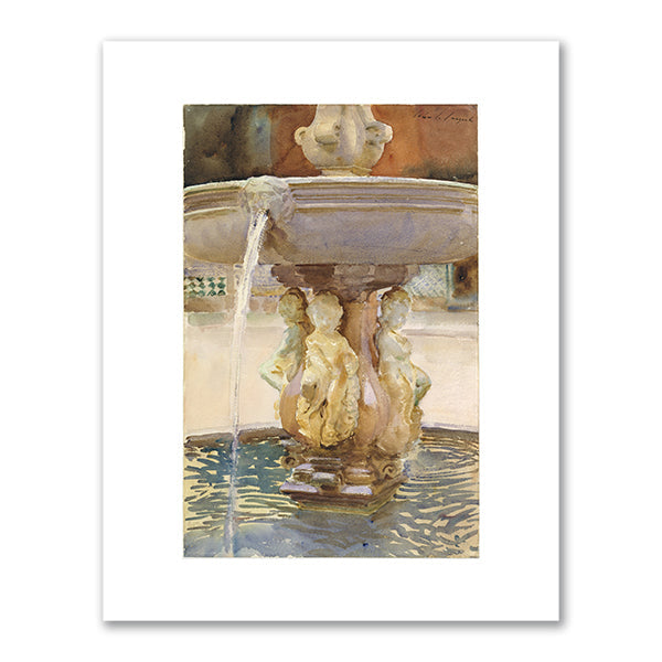 Spanish Fountain by John Singer Sargent
