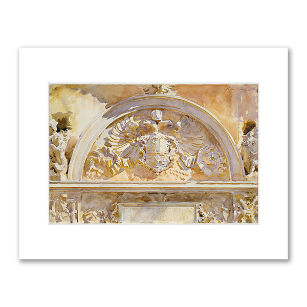 Escutcheon of Charles V of Spain by John Singer Sargent