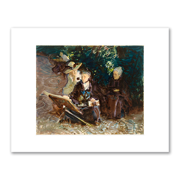In the Generalife by John Singer Sargent