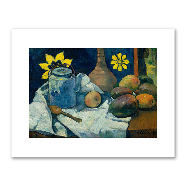 Still Life with Teapot and Fruit by Paul Gauguin